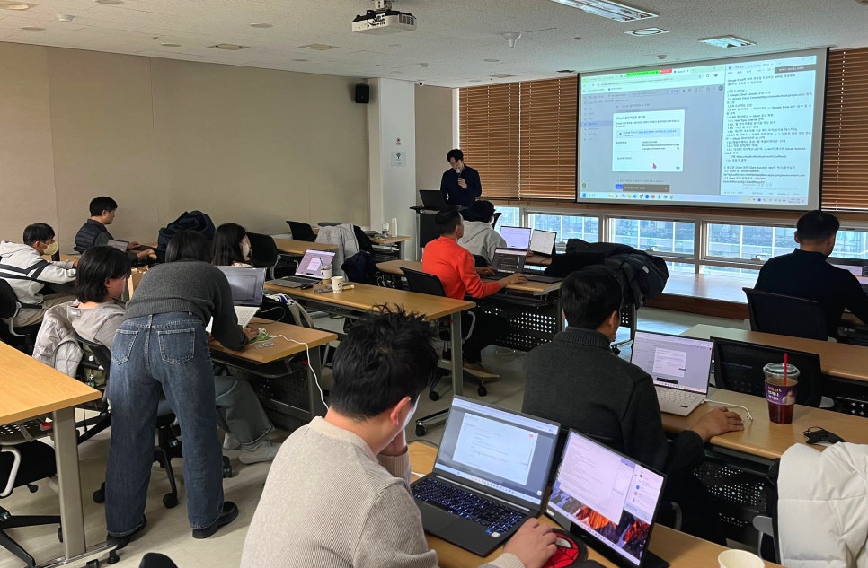 서연이화 에이블런 실제 교육 현장 사진