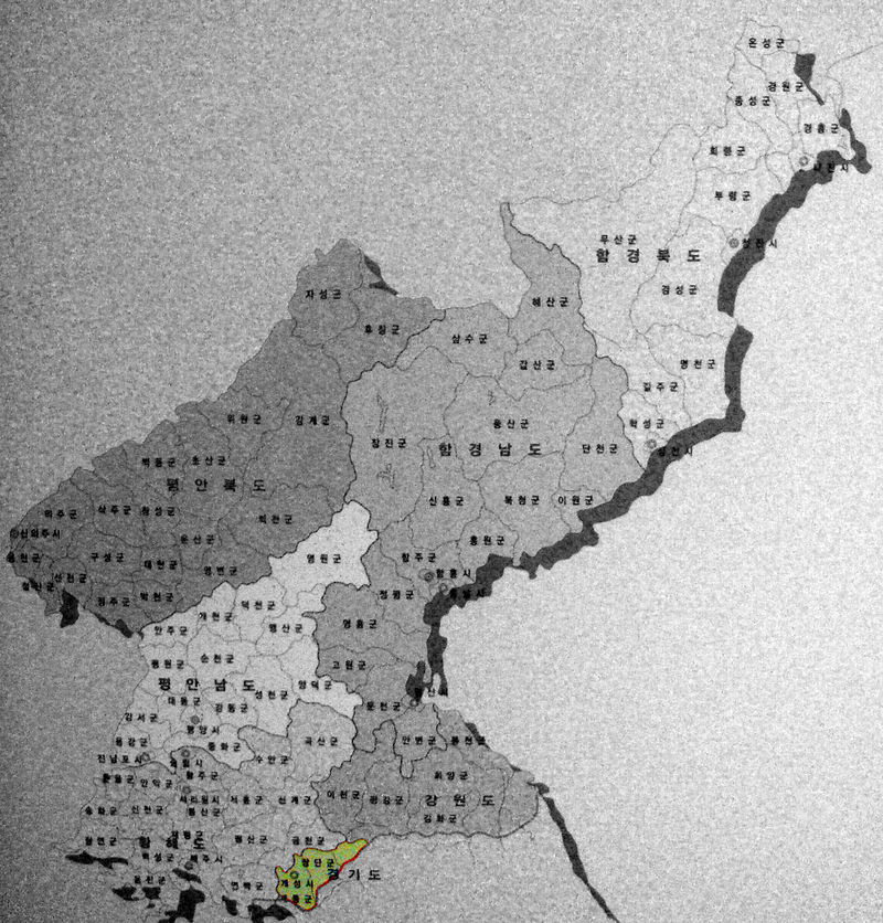 미수복 경기도의 위치