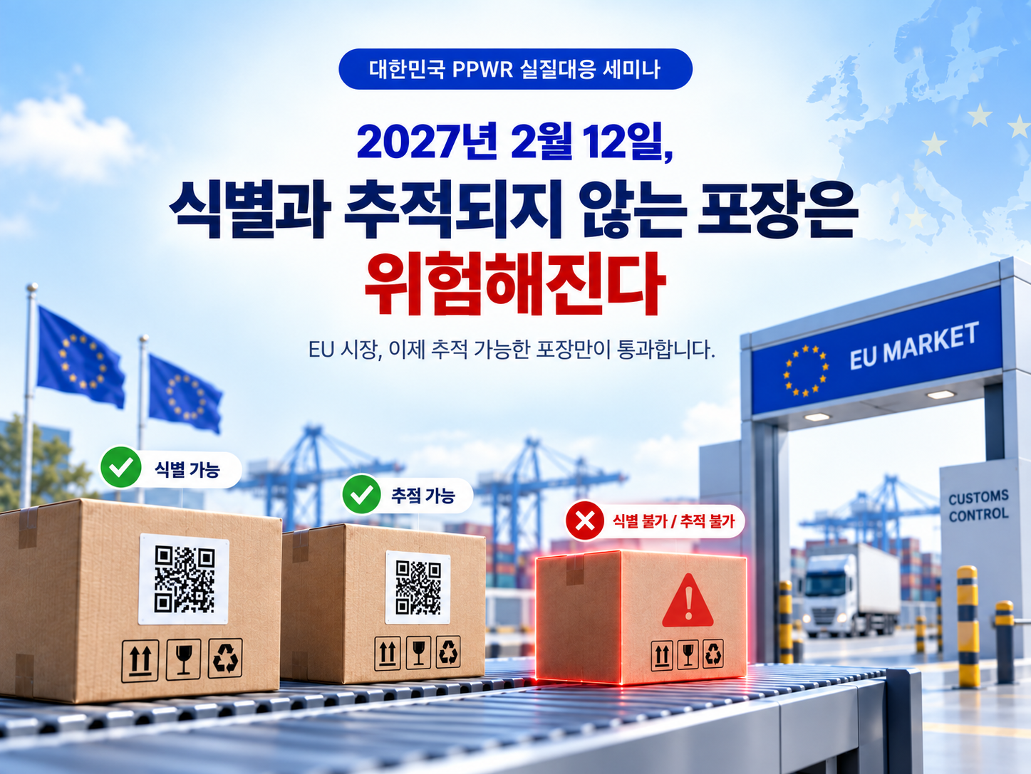 2027년 2월 12일 식별과 추적되지 않는 포장은 위험해진다