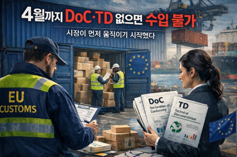 4월까지 DoC TD 없으면 수입 불가 - 시장이 먼저 움직이기 시작했다
