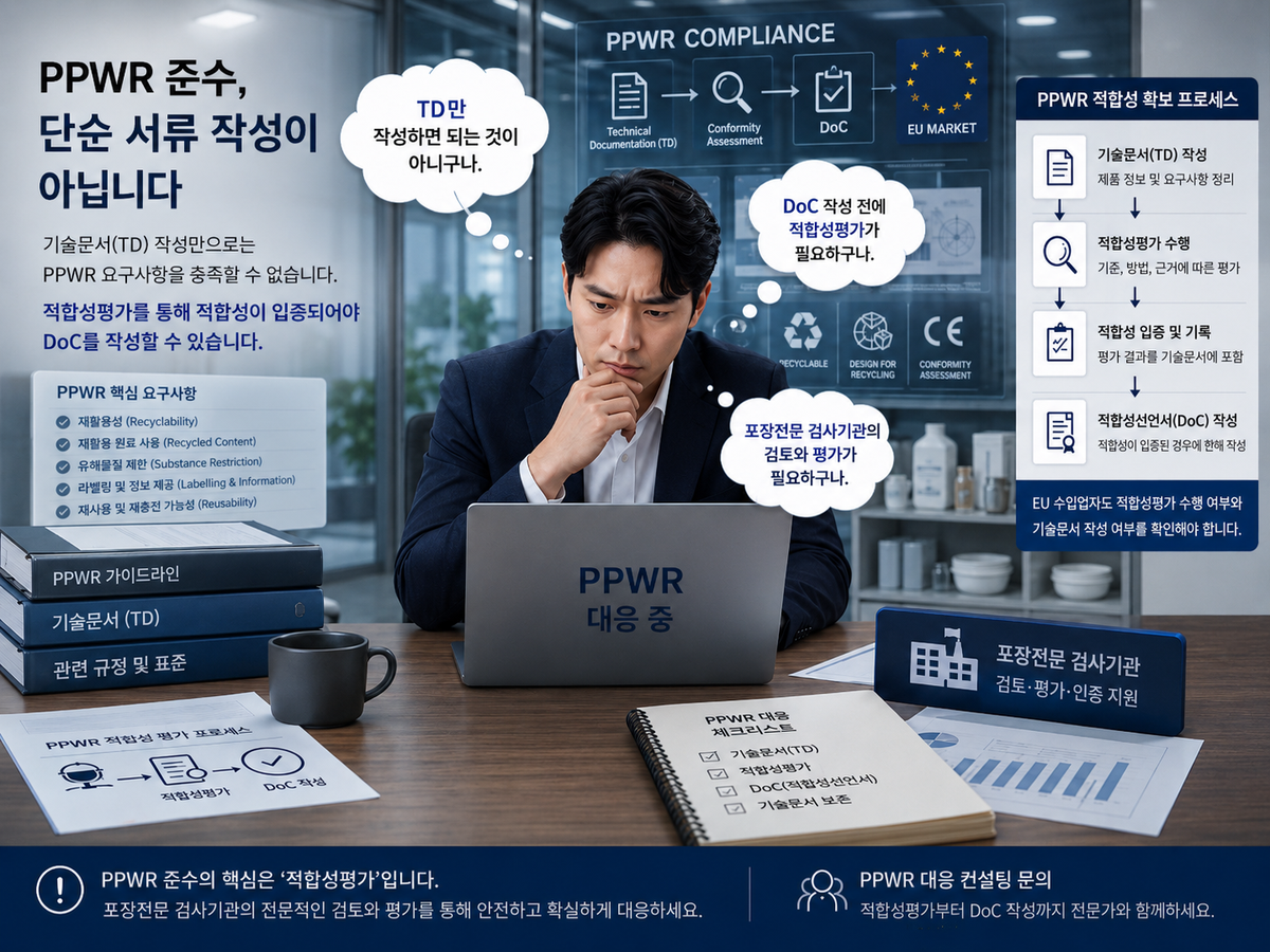 PPWR 적합성평가 컨설팅