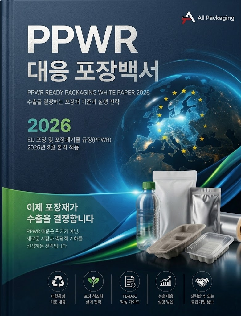 PPWR 대응 포장 백서 예시
