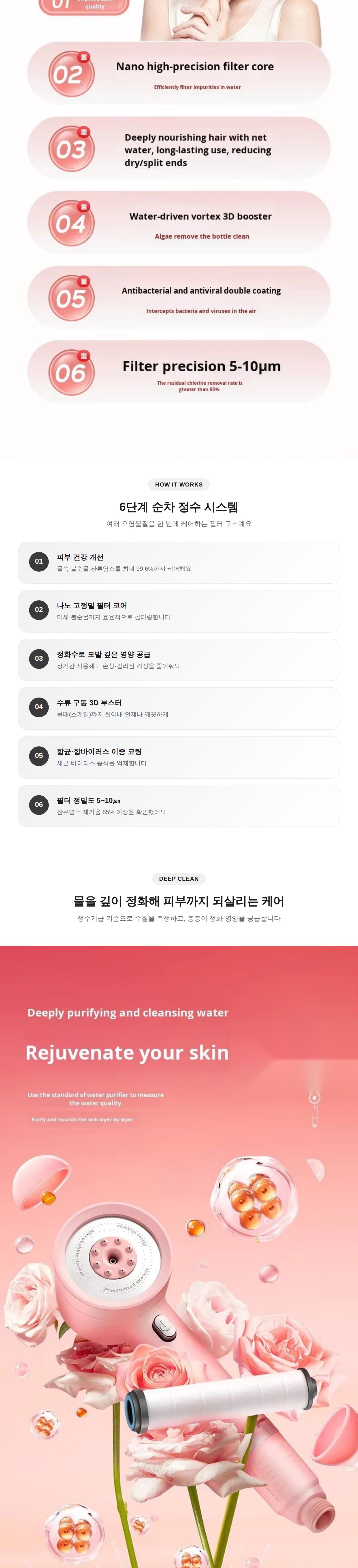 바티쿠아(BATHIQUA) 샤워헤드