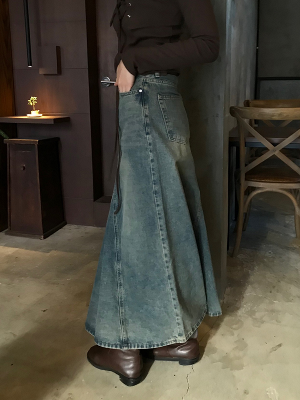 (당일발송♥) vintage maxi skirt 상세 이미지 15