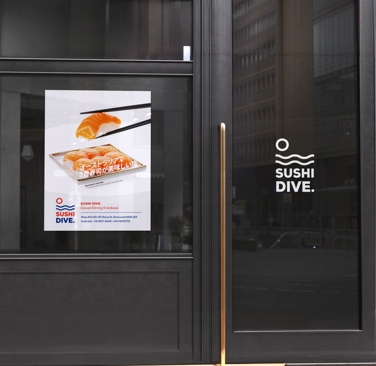 SUSHI DIVE _Brand Identity