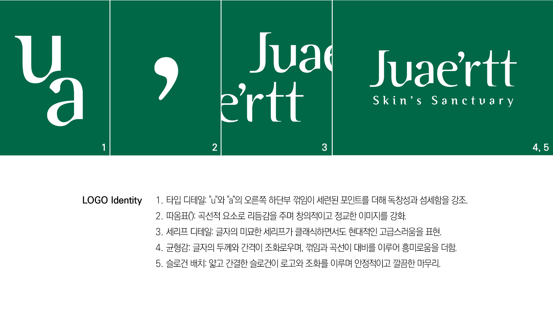 Juae'rtt Skin's Sanctuary_corporate identity