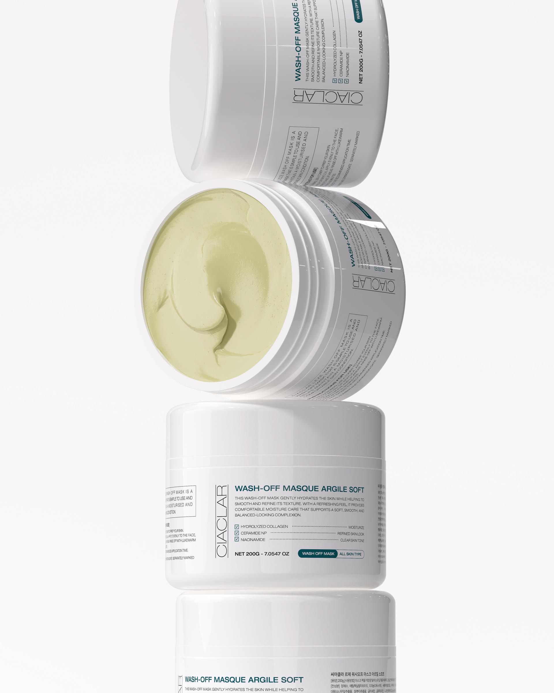CIACLAR _WASH-OFF MASQUE ARGILE SOFT