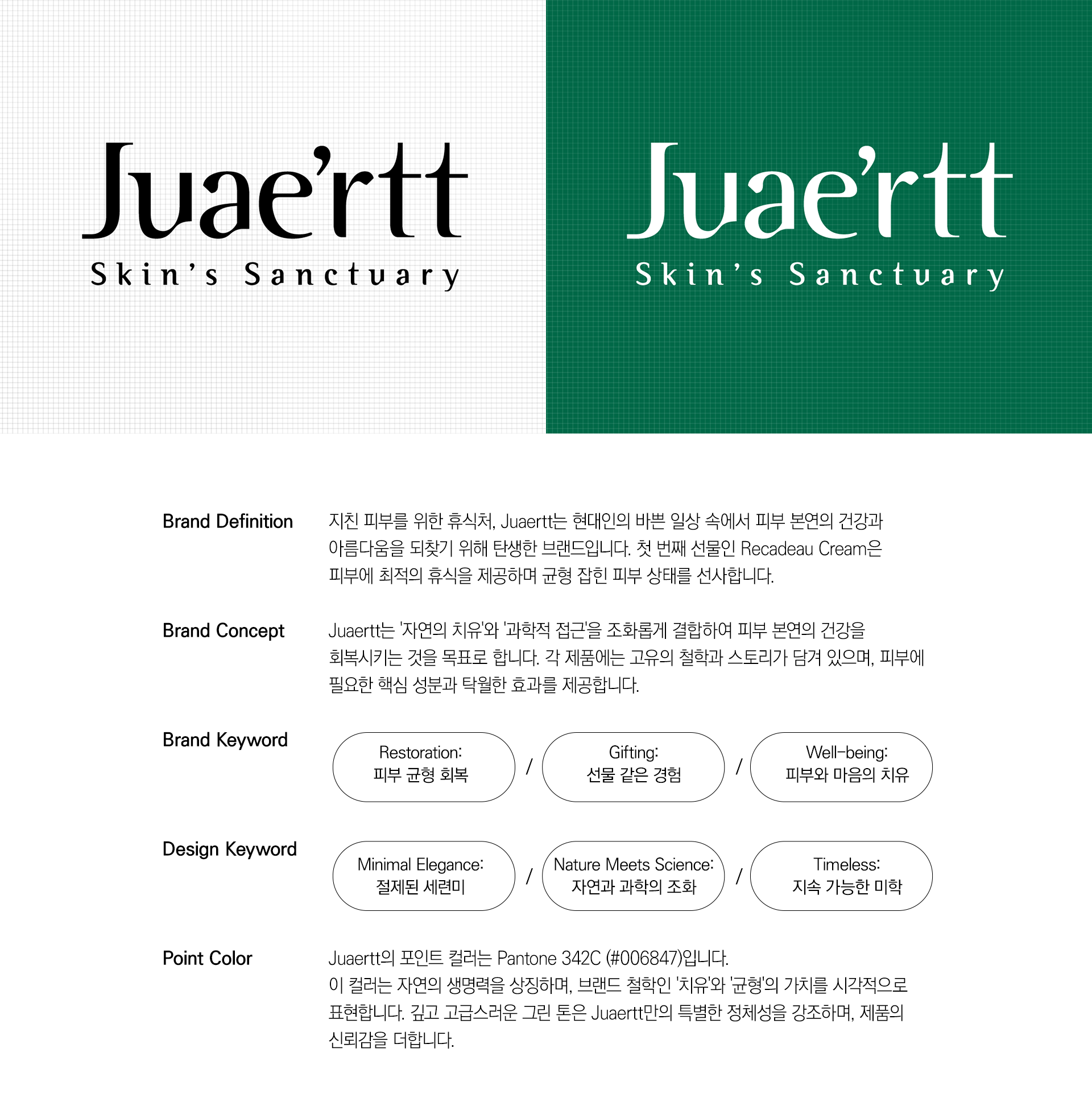 Juae'rtt Skin's Sanctuary_corporate identity