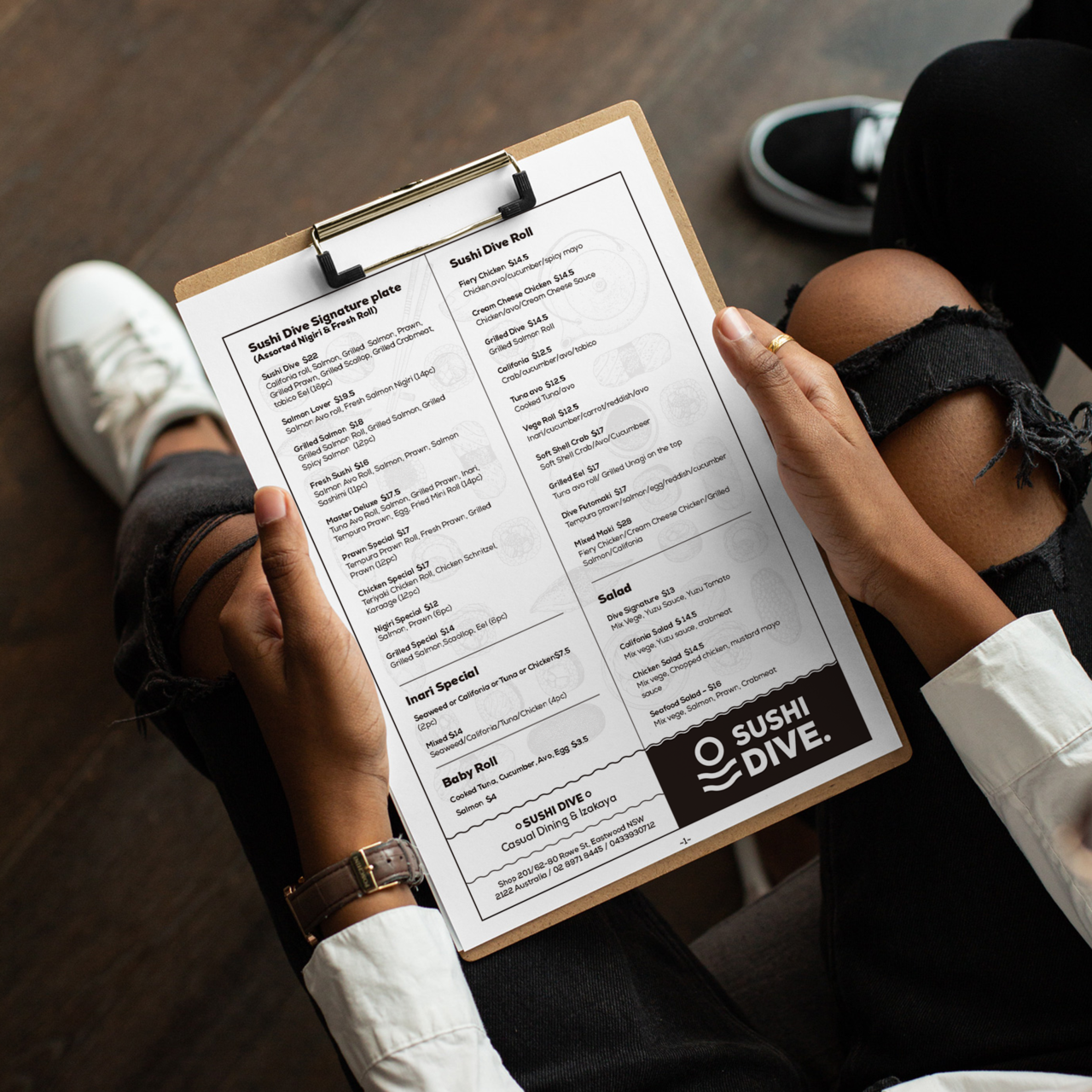 SUSHI DIVE _Brand Identity