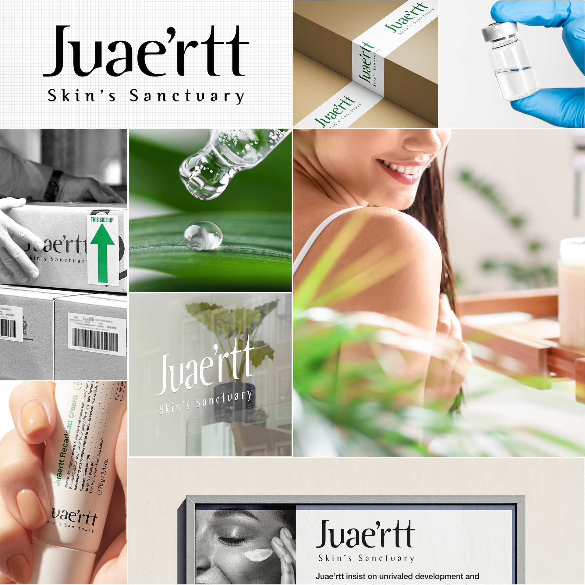Juae'rtt Skin's Sanctuary_corporate identity