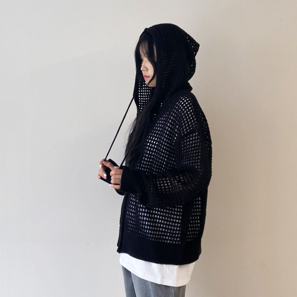 NKNIT mesh knit zip foodie【新品】 最終決算 - camaraaruana.go.gov.br