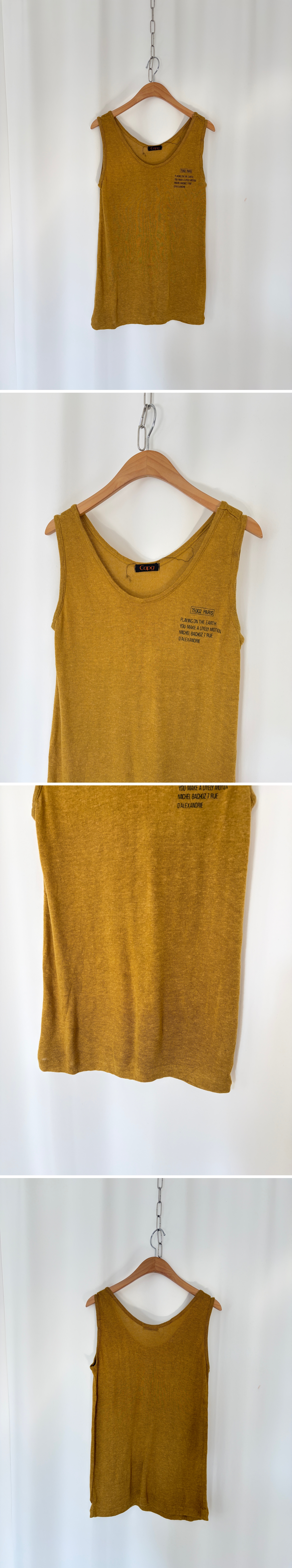 vintage sleeveless