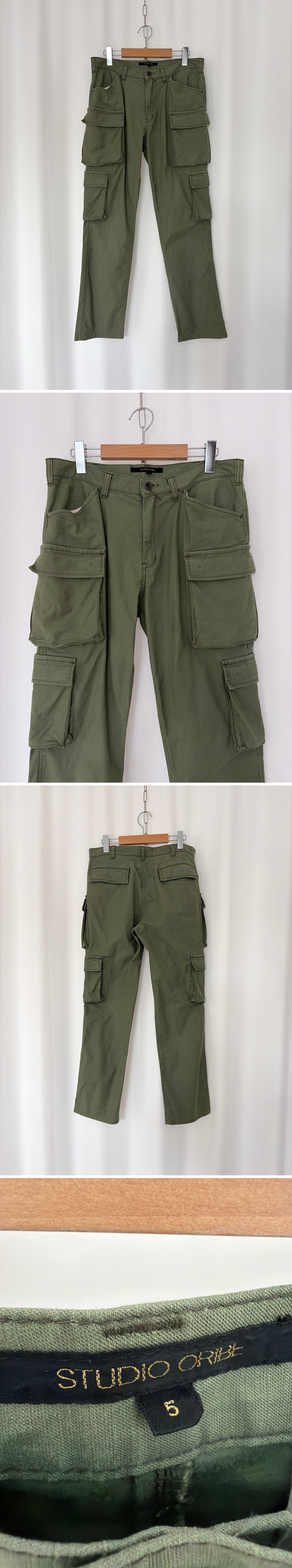 STUDIO ORIBE 8 pocket cargo pants