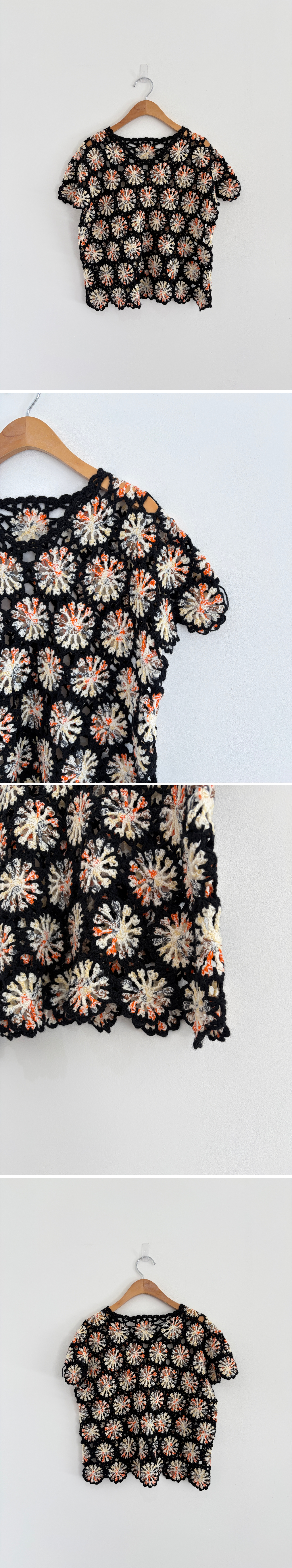 vintage short sleeve knit