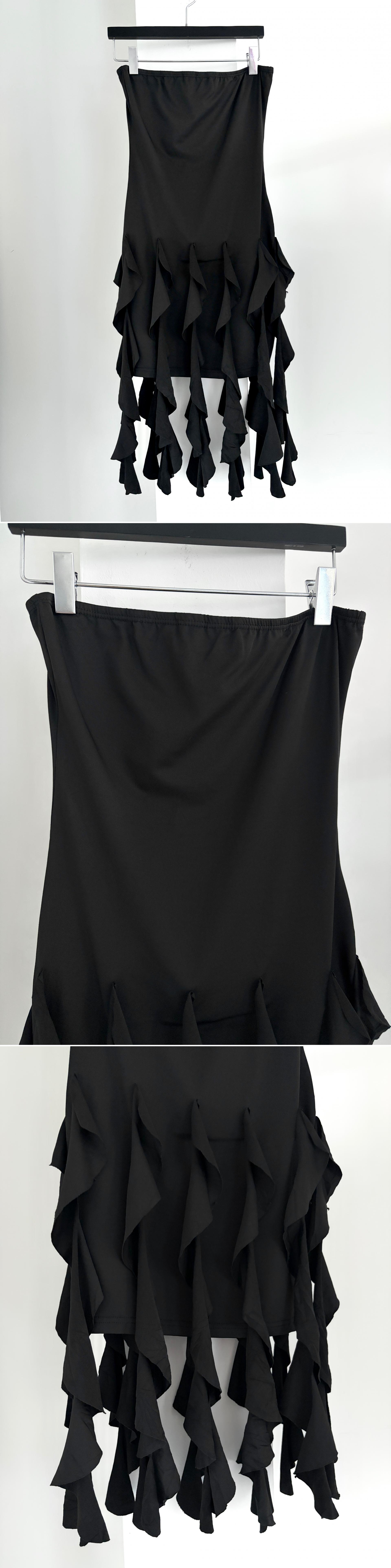vintage strapless skirt & dress