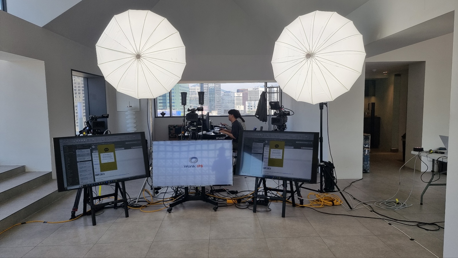 원익IPS 라이브 채용설명회 : 온라인생중계 성공 사례 레퍼런스 - 시끌픽쳐스