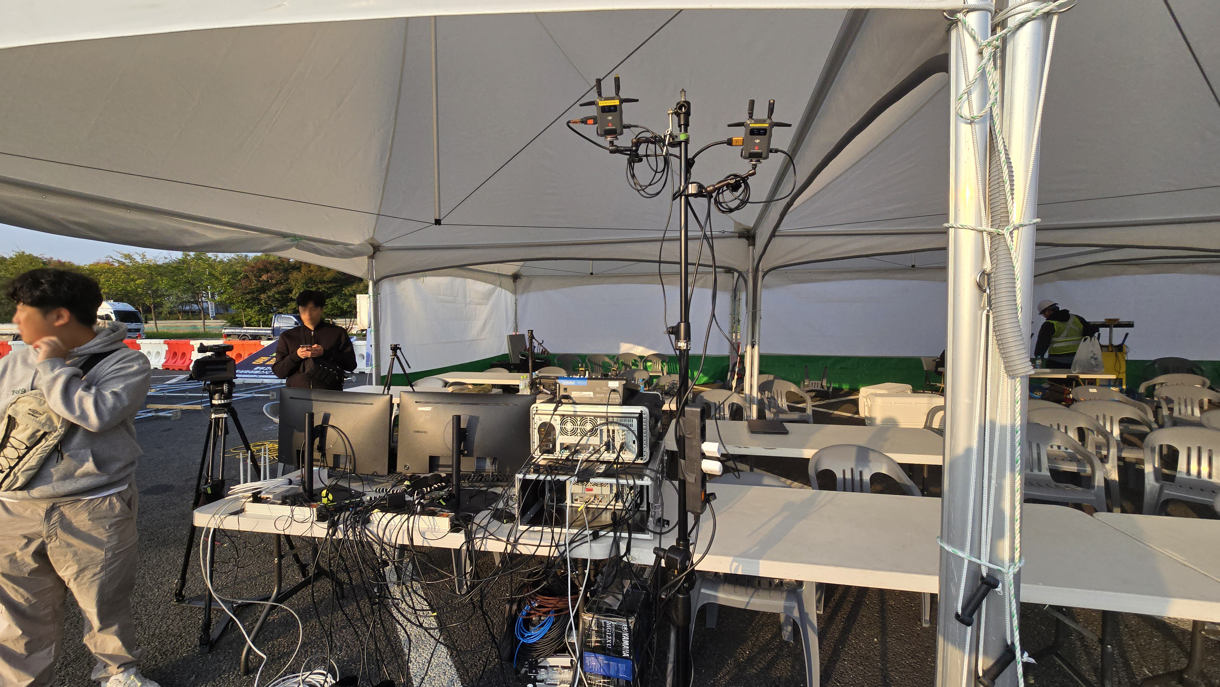 야외 중계 시스템