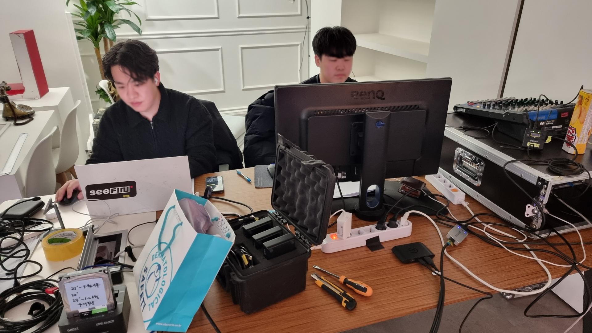 수레타 라이브커머스 현장 사진2