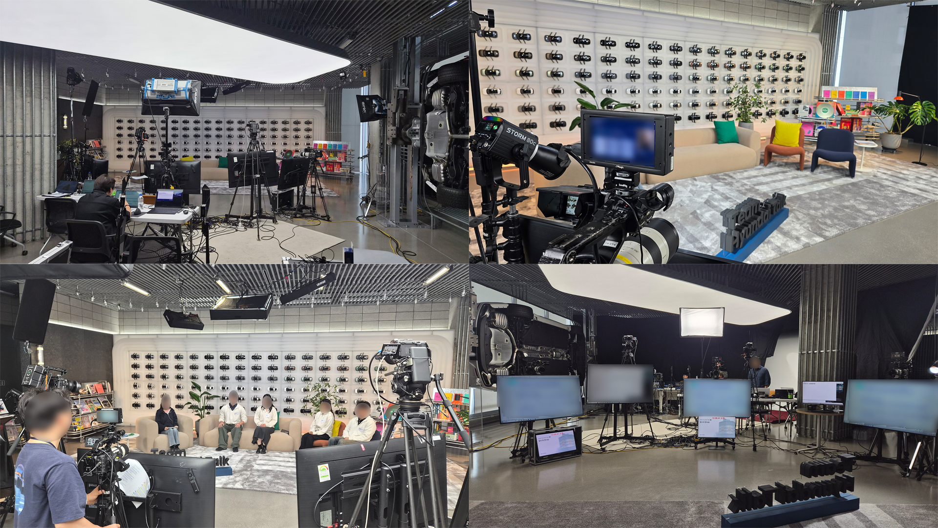 Team Hyundai Talk Live 팀 현대 토크 촬영 현장 이미지