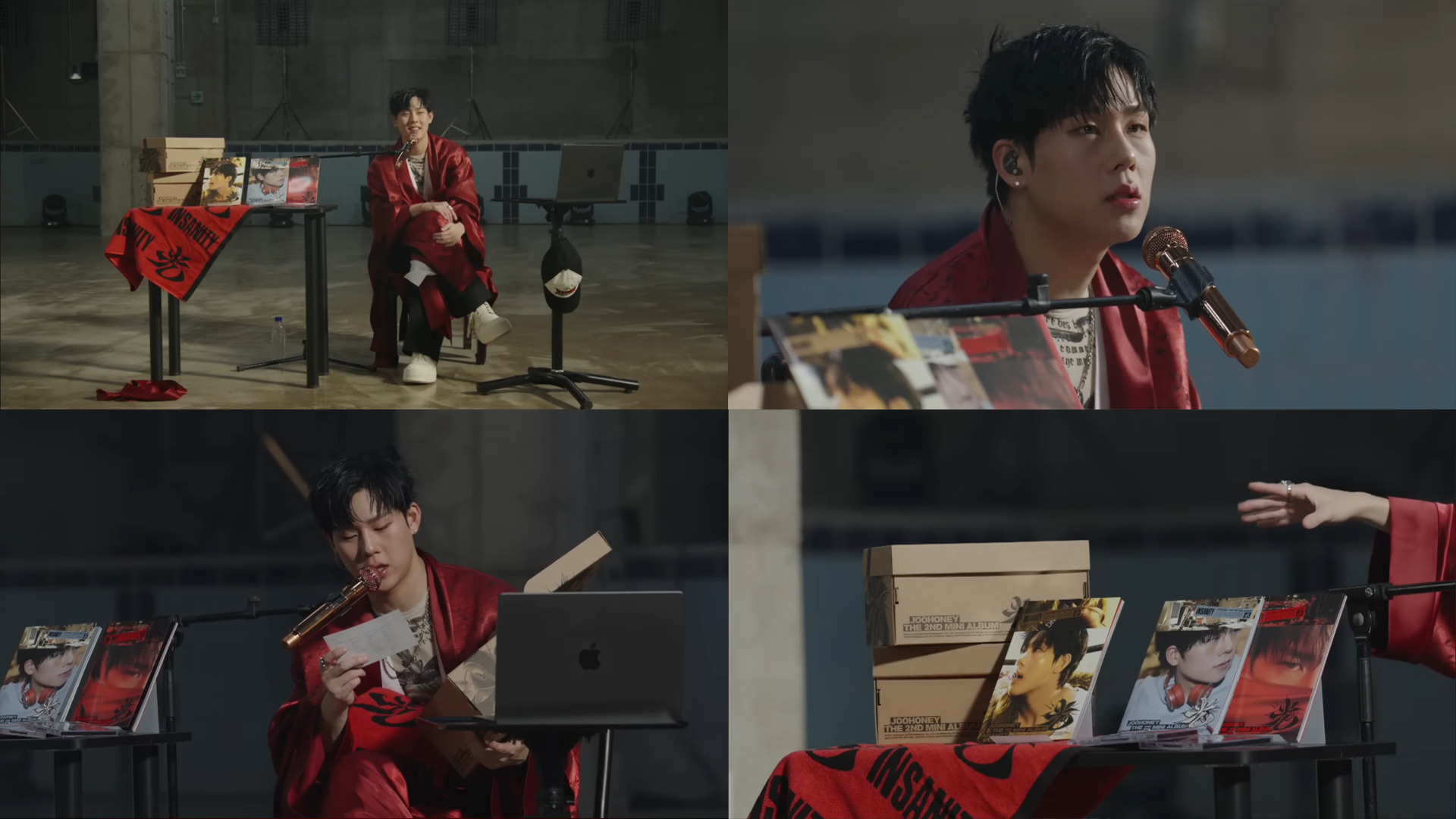 JOOHONEY '光 (𝗜𝗡𝗦𝗔𝗡𝗜𝗧𝗬)' SPECIAL COMEBACK LIVE 앨범소개 사진