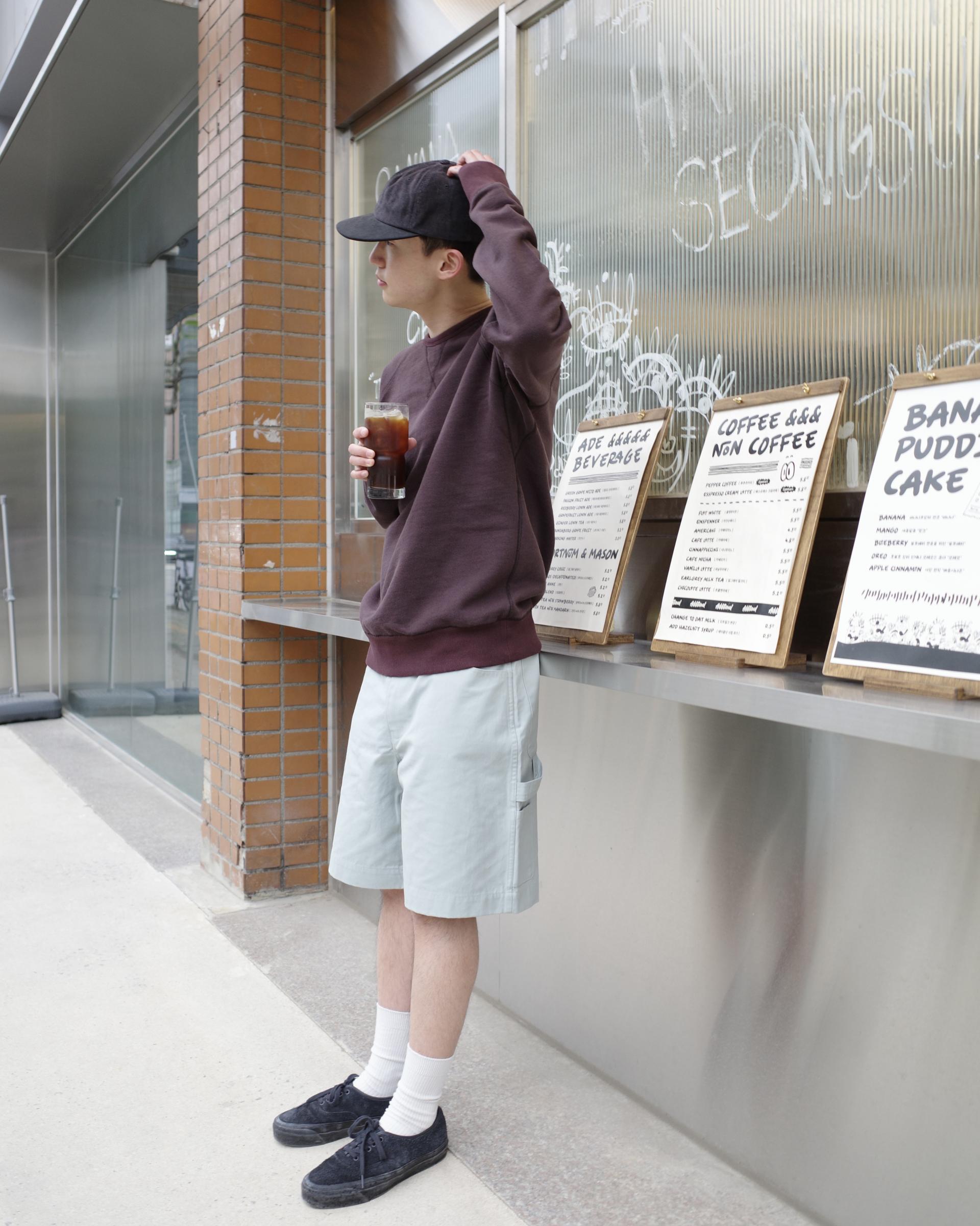 solid sweatshirt (burgundy)