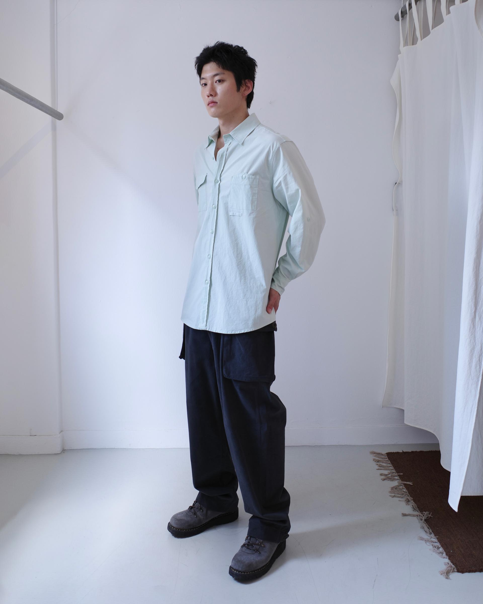 work shirt (mint green)
