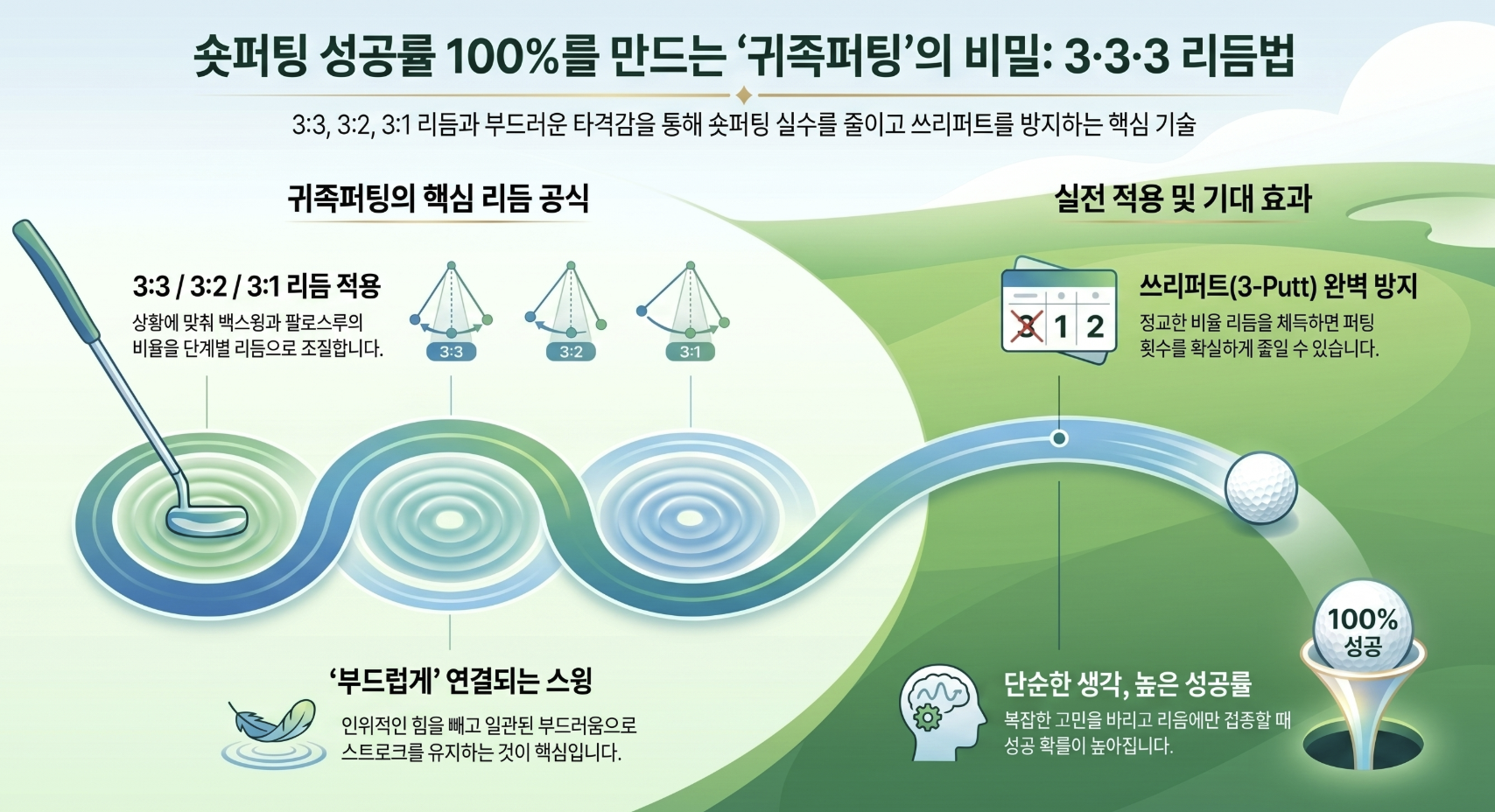 귀족 퍼팅레슨 결과