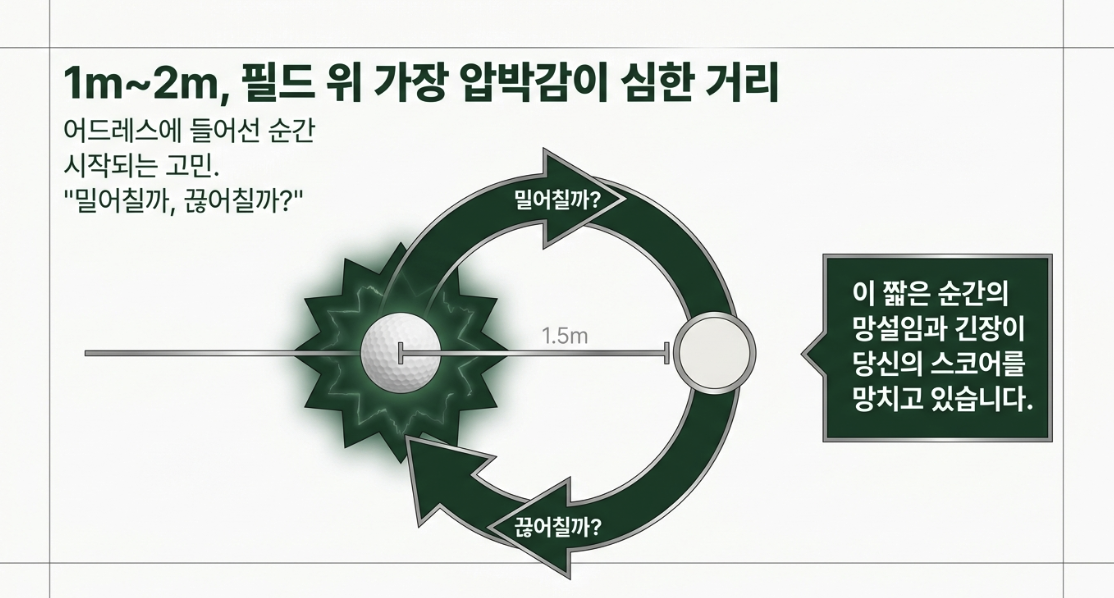 나이스메이커스 귀족퍼팅 시크릿 가이드-숏퍼팅, 반지름