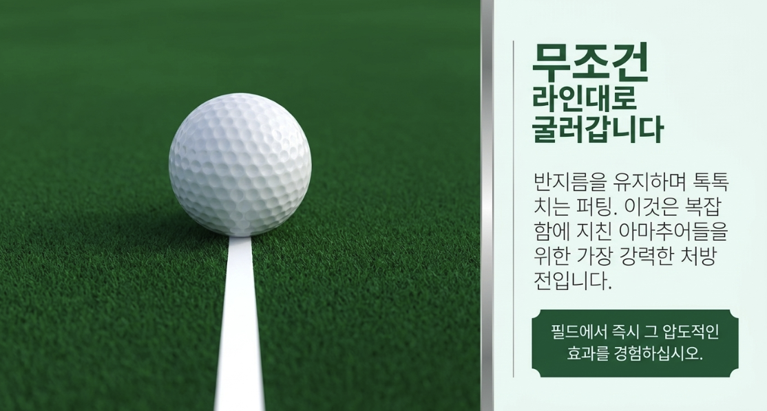 나이스메이커스 귀족퍼팅 시크릿 가이드-숏퍼팅, 반지름