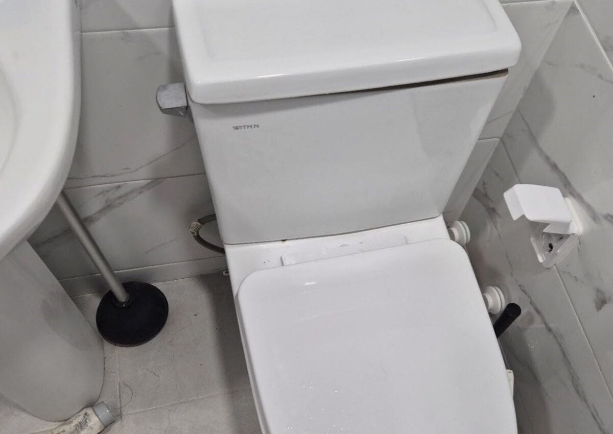 변기막힘 휴지