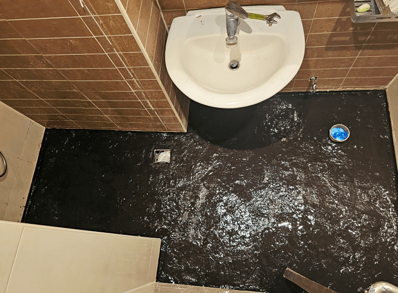 물 새는 화장실 방수공사