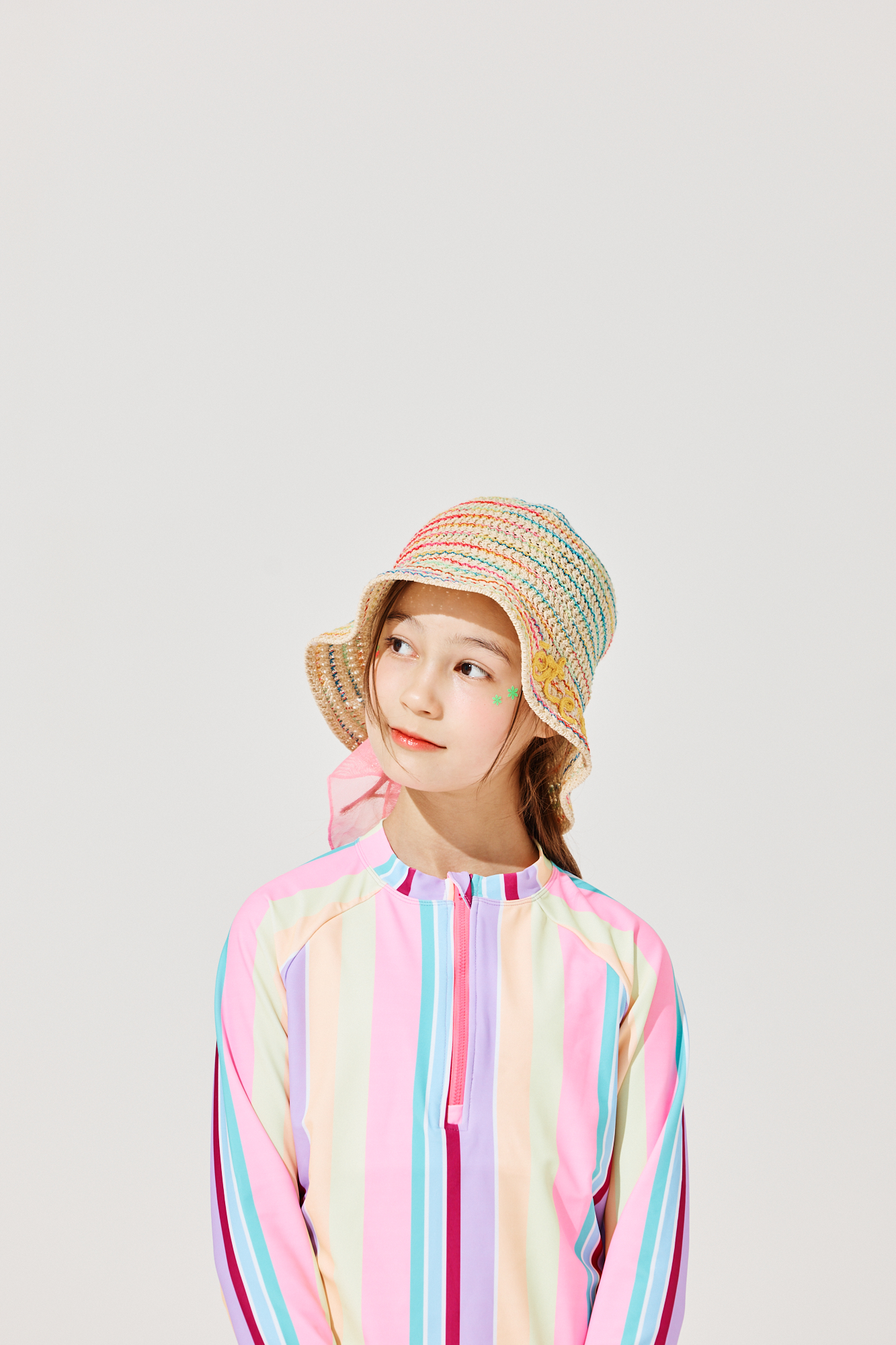 레인보우 선캡