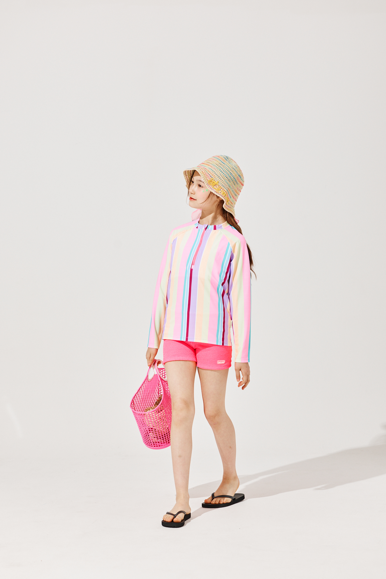 레인보우 선캡