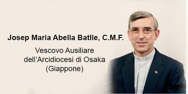 Rev. Fr. Josep Maria Abella Batlle, C.M.F. Appointed Auxiliary Bishop of the Archdiocese of Osaka