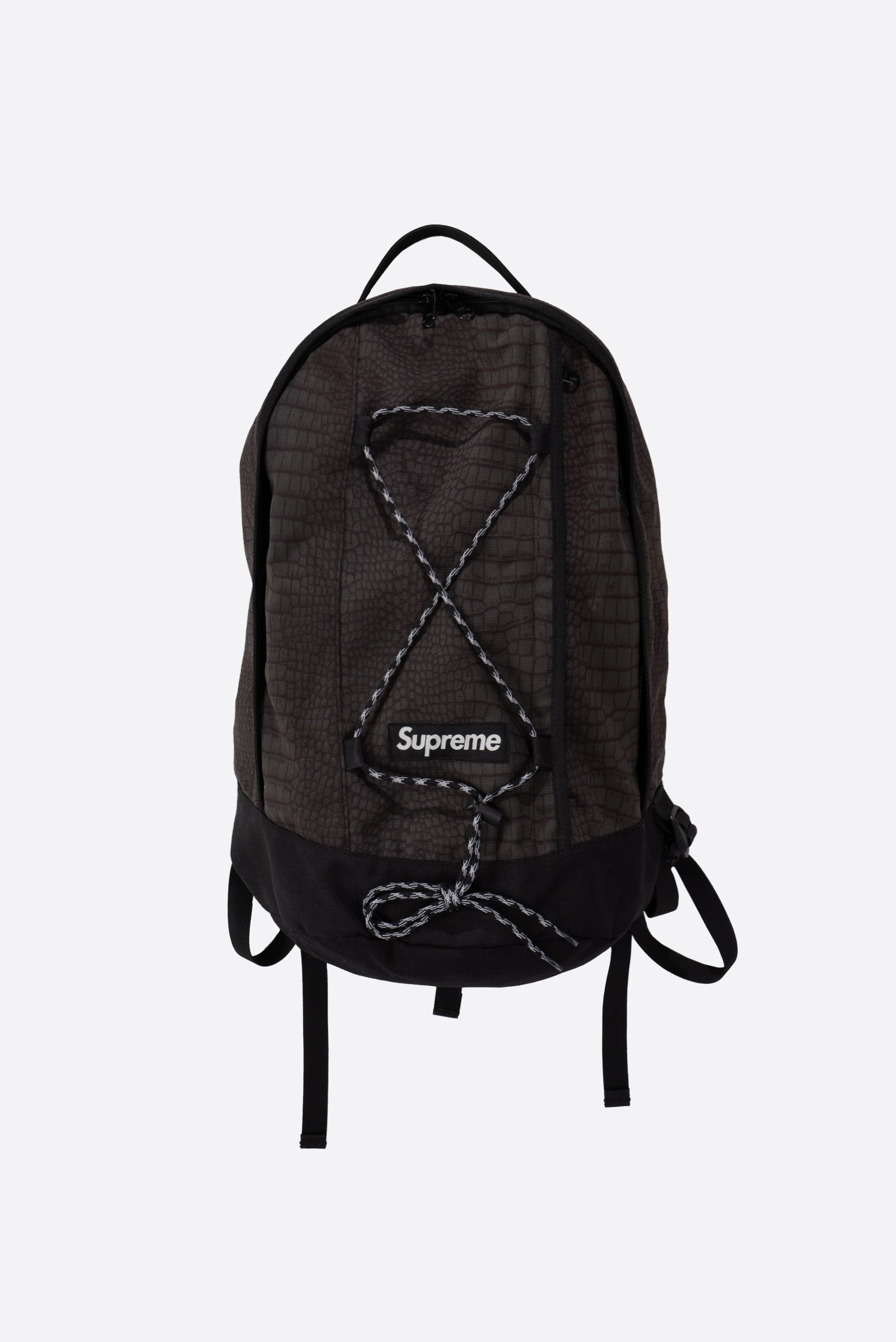 SUPREME 13ss CROC Backpack : 월드피스 다이어트