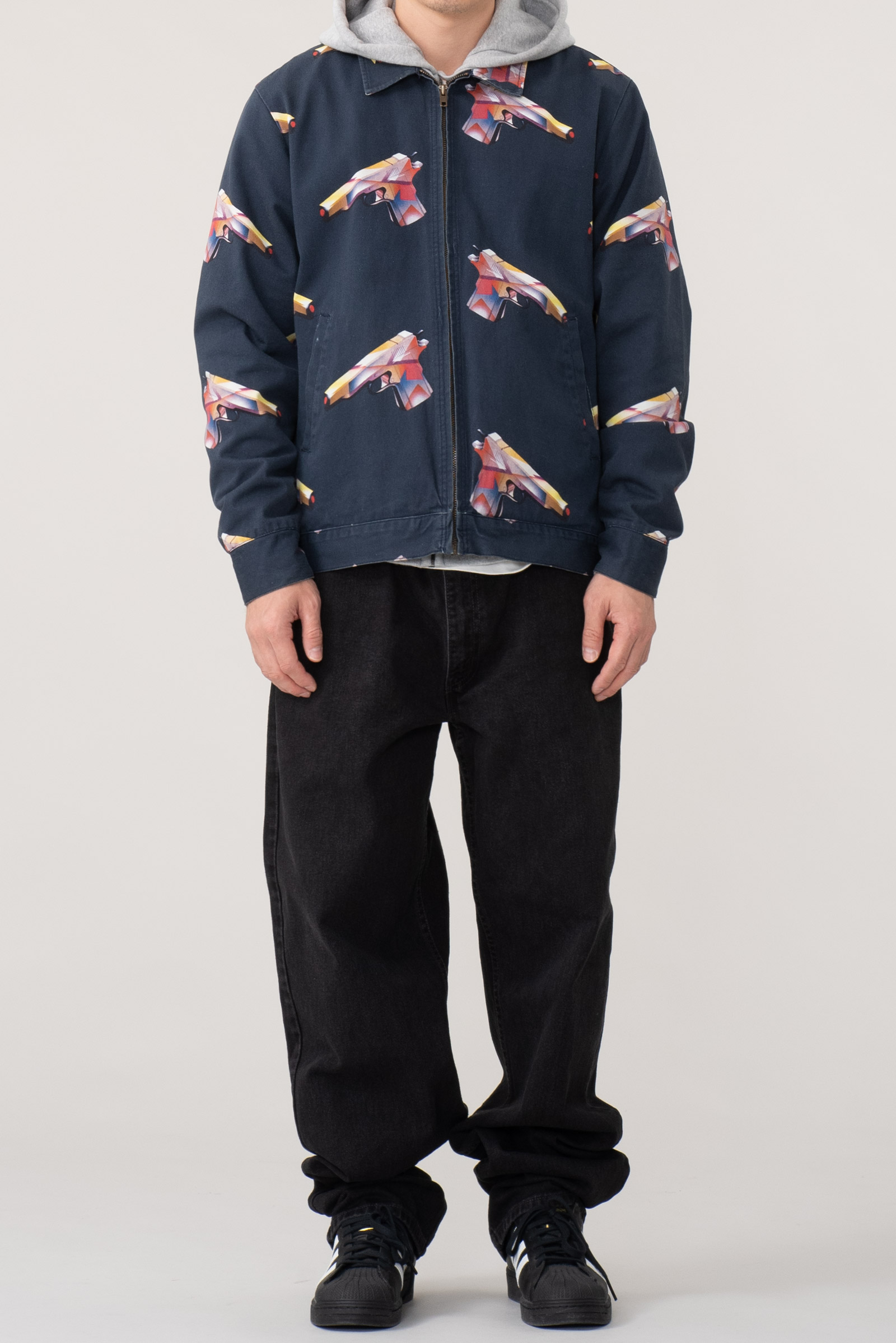 105] SUPREME 16SS MENDINI GUN JACKET No. 3159 : 월드피스 다이어트