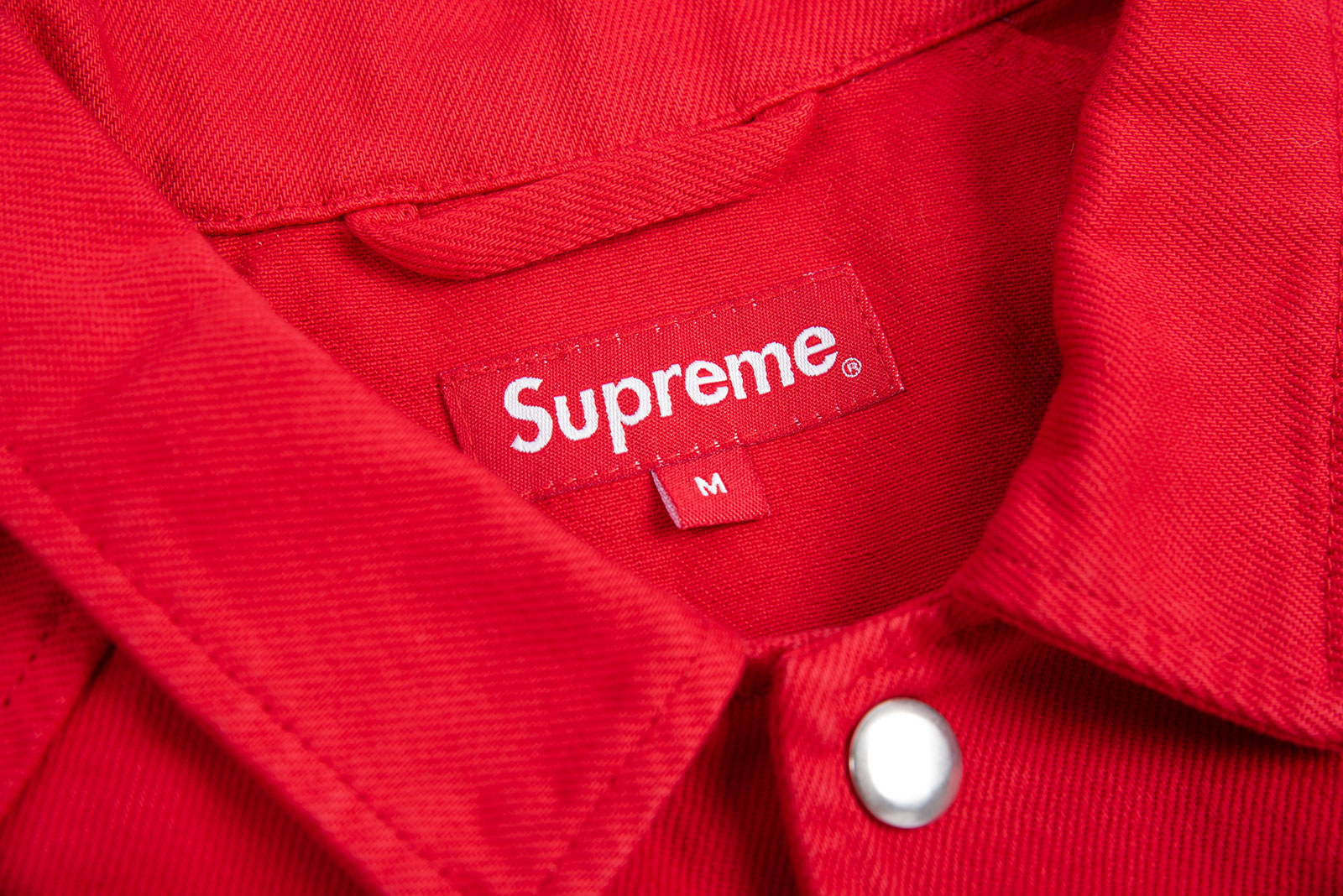 折りたたみMac supreme 18FW Snap Front Twill Jacket M - ジャケット