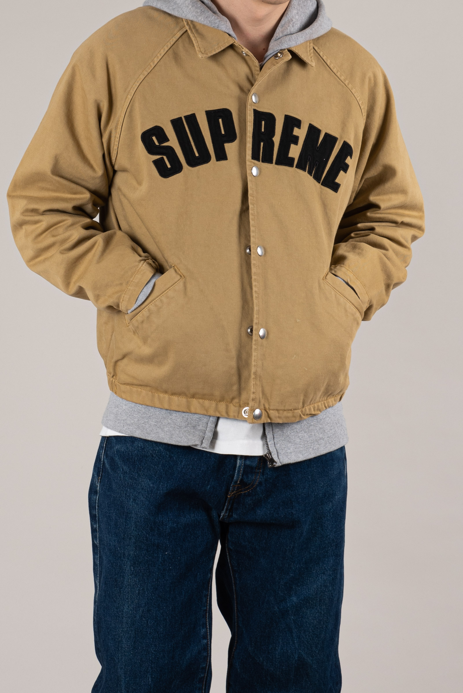 したらコメ Supreme - supreme snap front twill jacket 定価の通販 by ...