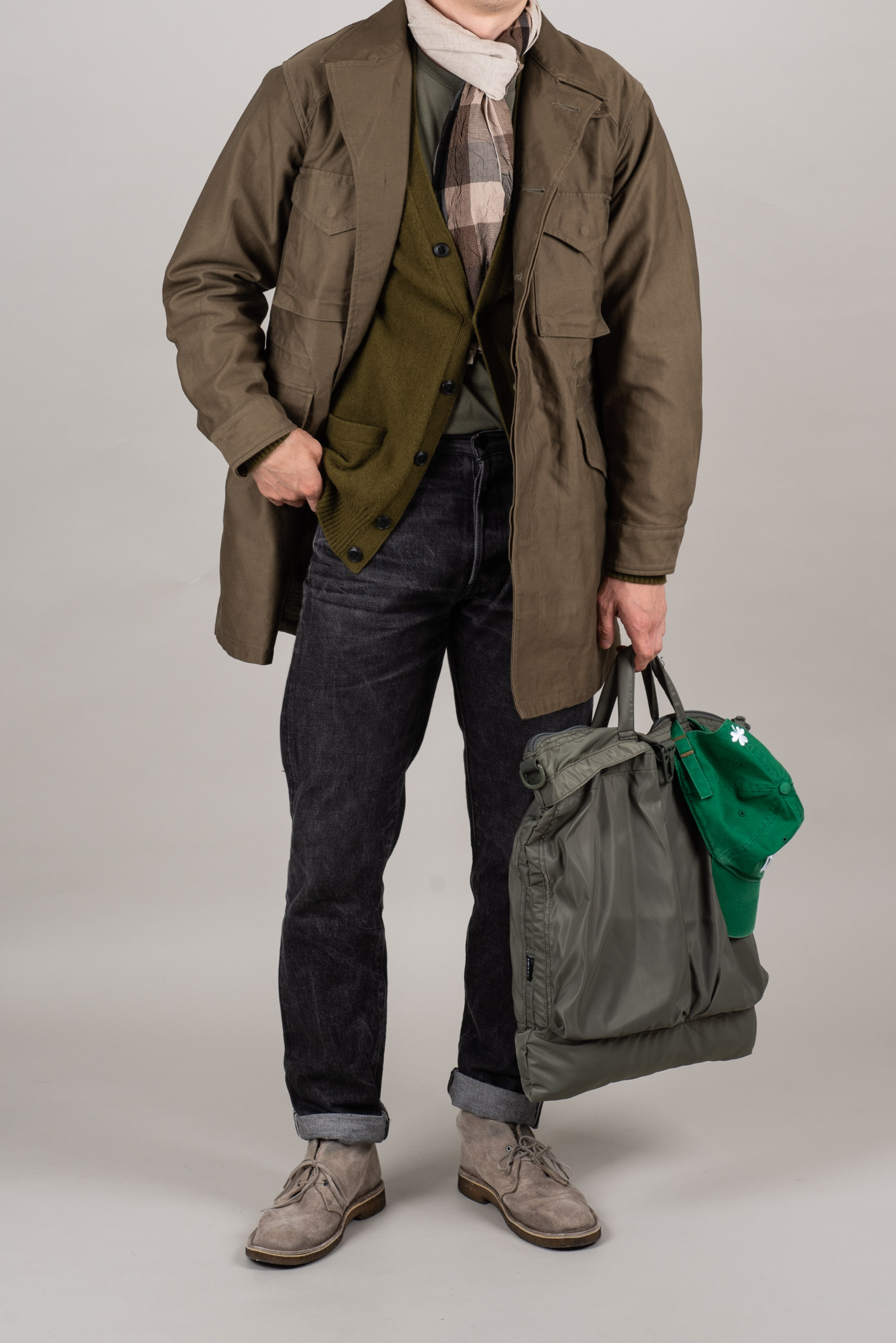 アボンタージ M-43 A VONTADE M-43 Field Jacket Modify-Long Field Jacket