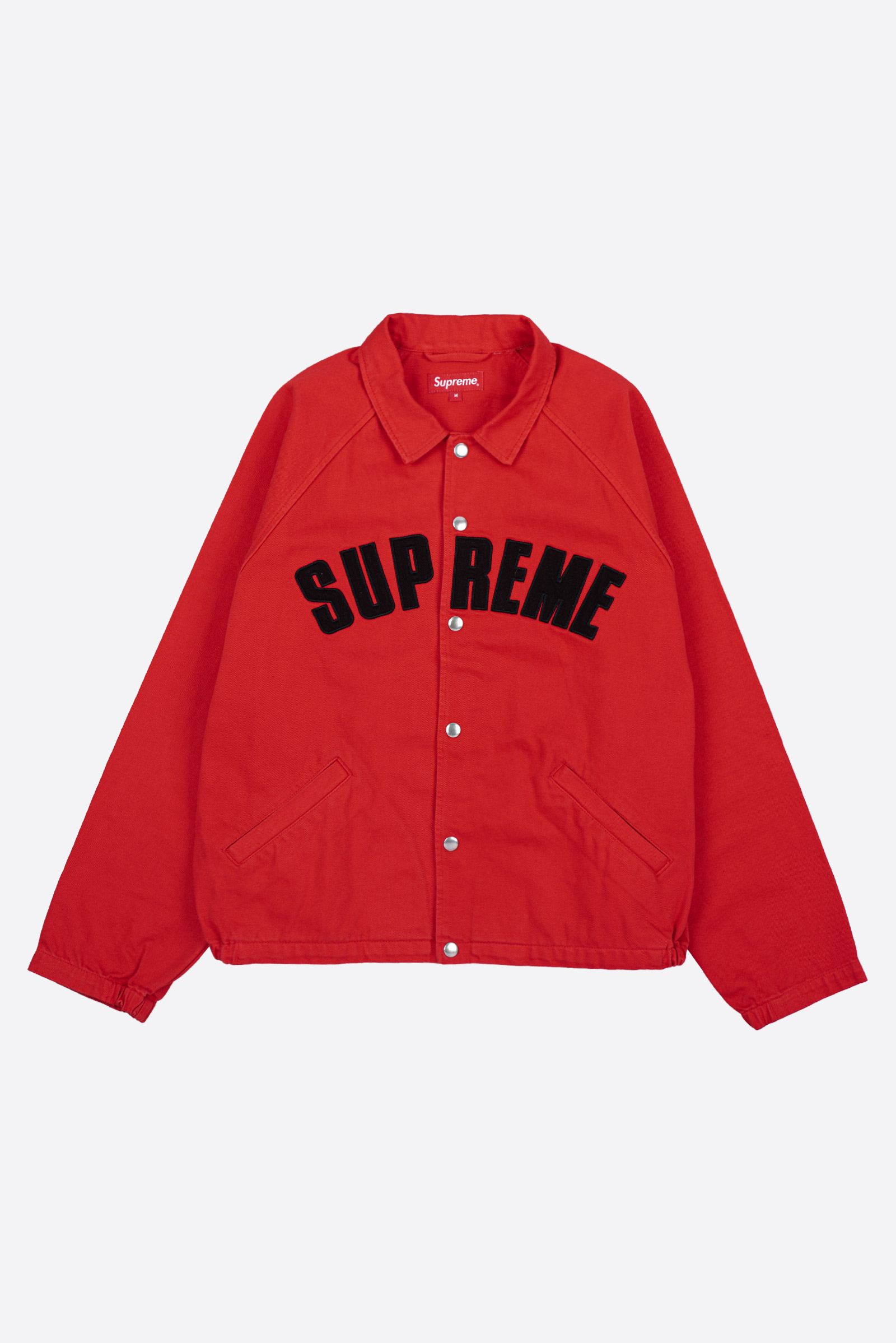 Supreme Snap Front Twill Jacket-