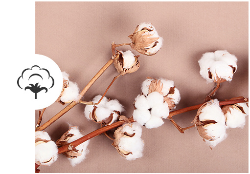 Natural material 100% cotton fiber