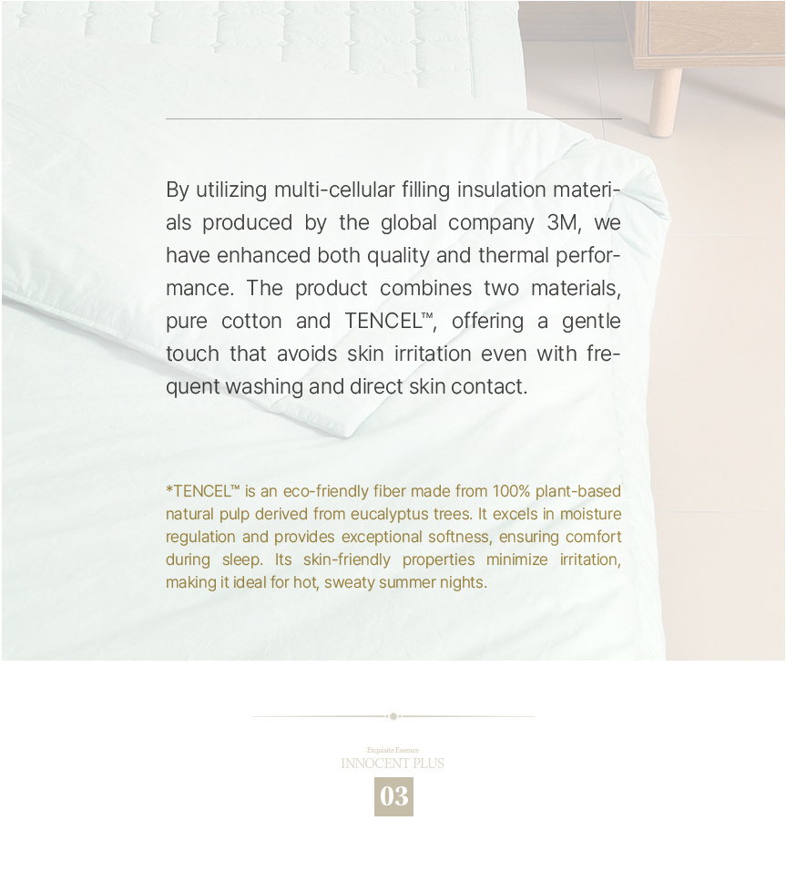 3M enhanced natural insulation for energy-efficient buildings