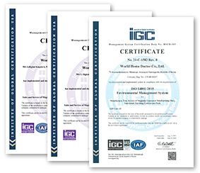 ISO 14001·9001·13485 Certification