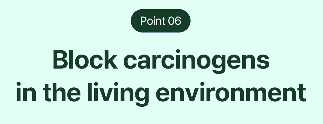 Blocking environmental carcinogens with certified pet house materials