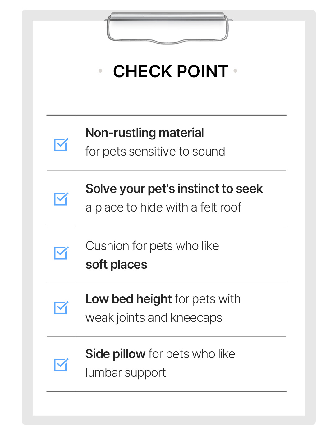 Ensuring pet preference and comfort for Dr. Friend Puppy sleep house