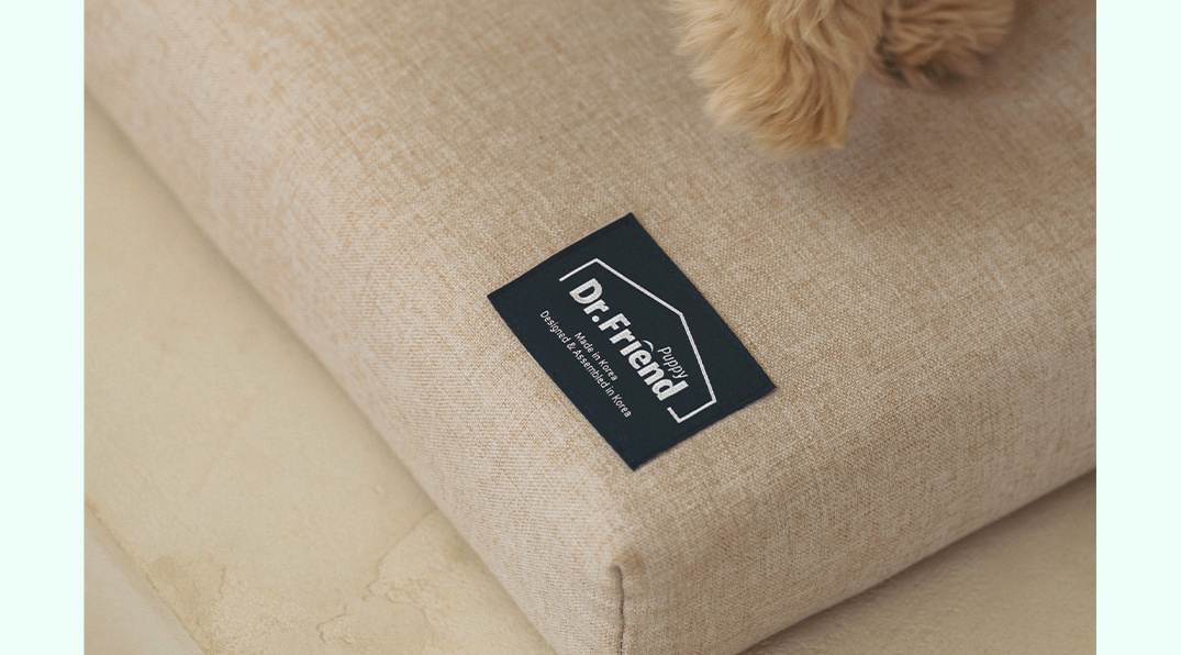 Dr.Friend Puppy-Using organic-grade natural fibers for pet health