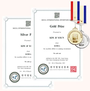 Dr.Friend, award winner at Seoul International Invention Fair for sleep and healthcare.