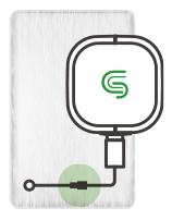 G-Plug device connected to grounding mat to improve sleep