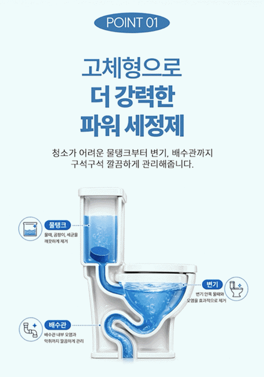 마더스홈 울트라캡숑 변기세정제 20개입 1+1