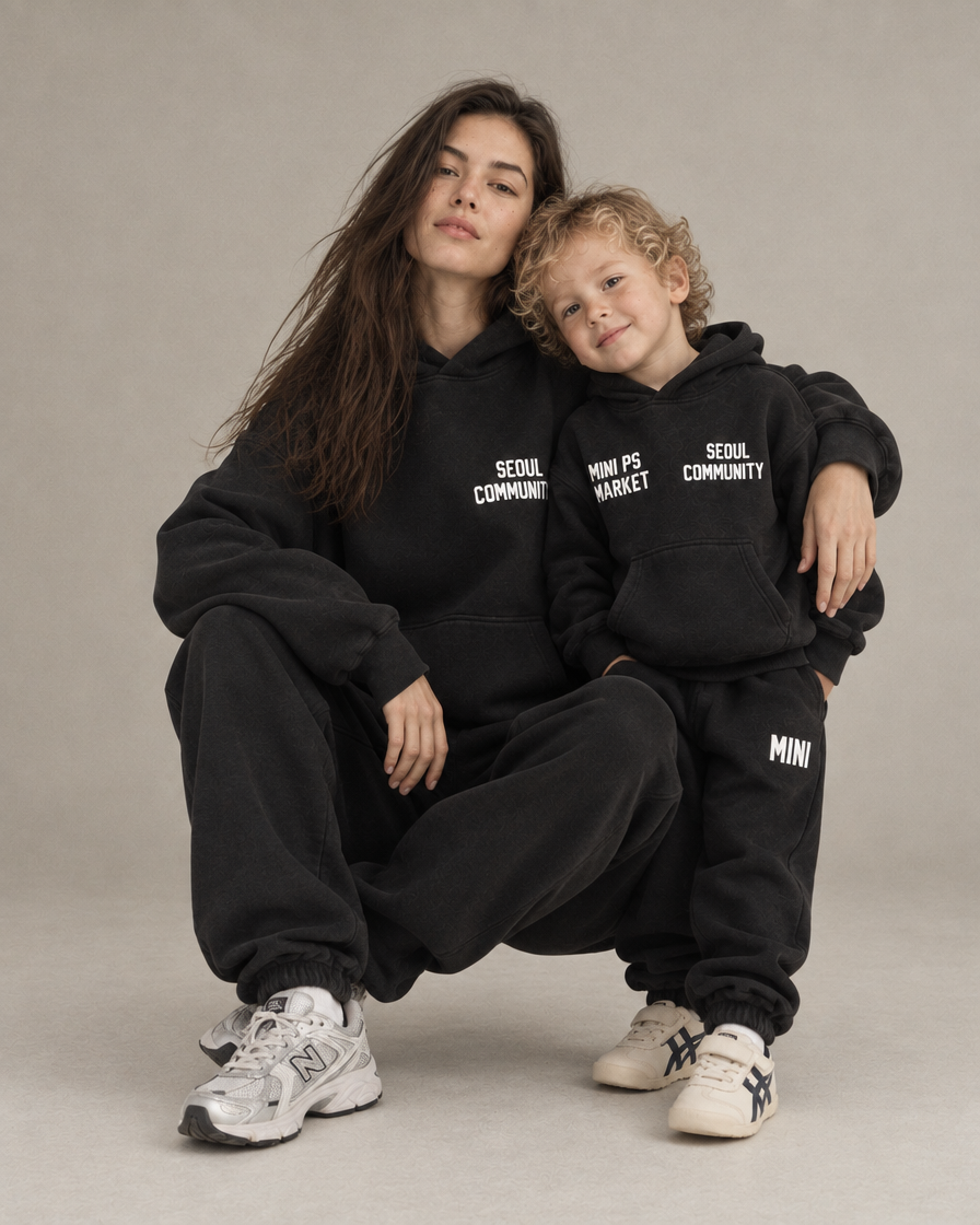 SEOUL CAPSULE 셋업(BLACK) - ADULT